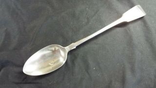 Large 12.  5 Inch Brazilian Silver Serving Spoon,  Marked D&a