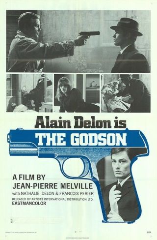 Le Samourai The Godson One Sheet Movie Poster 27x41 Alain Delon Melville Rare