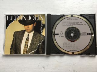 Elton John Breaking Hearts Japan Target Cd Rare