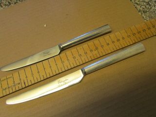 2 Odd David Mellor = Pride Design Cutlery - Plated 1960s = Knives 23,  19.  6 Cm