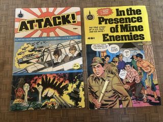 Attack In The Presence Of Mine Enemies Spire Comics 1975 Bronze Age Rare War