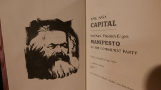 Franklin Library Great Books Marx,  Karl; Engels,  Capital W/ Edit NOTES rare 2