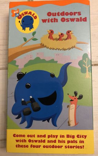 Oswald - Outdoors With Oswald (vhs,  2003) Rare Very Htf