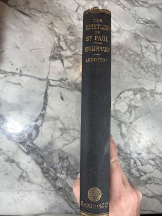 1890 Antique Book " Saint Paul 
