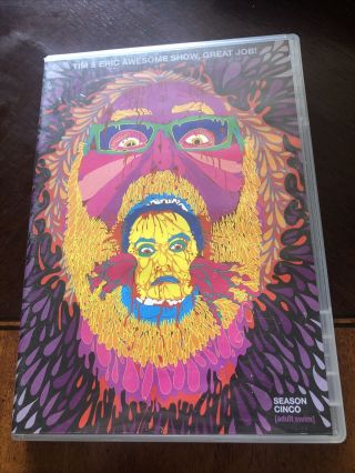 Tim & Eric Awesome Show,  Great Job Fifth Season 5 Dvd Out Of Print Rare Oop