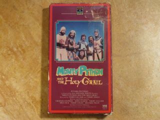 Monty Python And The Holy Grail Vhs Not 1991 Rca/columbia 1st Edition 1985 Rca