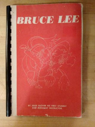 Rare Book " Bruce Lee Between Wing Chun & Jeet Kune Do " By Jesse Glover 1976