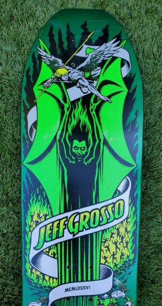Jeff Grosso Demon Deck Jeff Grosso Santa Cruz Deck Rare Color