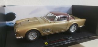 Hot Wheels Elite Ferrari 410 Superamerica 1/18 Diecast Gold 1 Of 5000 Rare