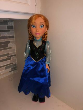 Disney Frozen Anna 18 " Jakks Pacific Rare Princess & Me Doll