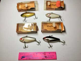 4 Bomber Pinfish Lures With Paper