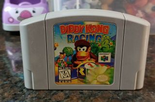 Diddy Kong Racing (nintendo 64 - N64) Cart Only,  Authentic - Cleaned &