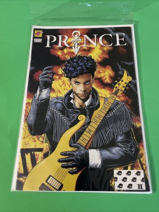 Prince 1 Piranha Alter Ego (1991) Music Comic Book Rare 2nd Print Bollard Vg