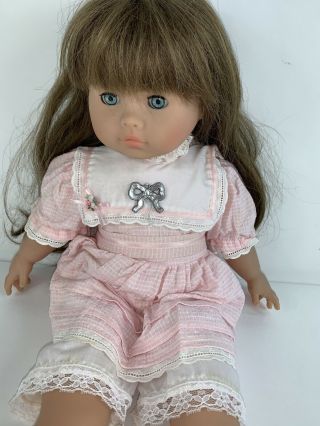 Zapf Creations Viola Colette Vintage Doll Made In Western Germany 50/18
