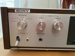 Sony Integrated Stereo Amplifier Model TA - 1010 Very Rare Made In Japan 2