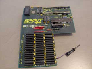 Commodore Amiga 1000 Spirit Technology 1.  5 Mb Ram Internal Expansion,  Rare