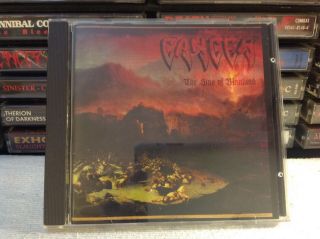 Cancer The Sins Of Mankind Rare Death Metal Cd 