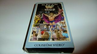 The Best Of The Wwf Volume 20 Vhs Coliseum Video Wrestling Rare