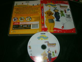Teletubbies And The Snow - Rare 2004 Australian Roadshow Bbcabc 4 Kids Issue Dvd
