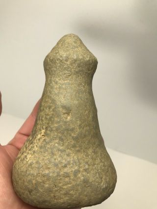 Rare Indian Artifact Knob Pestle Grind Stone Arrowhead Tennessee