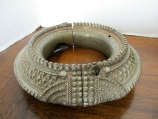 Antique African Tribal Armlet Upper Arm Bracelet - - Very Unusual