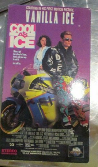 Cool As Ice (vhs 1991) Rare