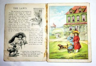 Antique Childrens Activity Book 