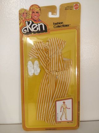 Vintage 1981 Mattel Ken Fashion Collectibles - Superstar Era No.  3776