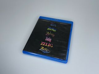 Zelig (blu - Ray) Twilight Time Woody Allen,  Pre - Owned,  Very Good,  Rare