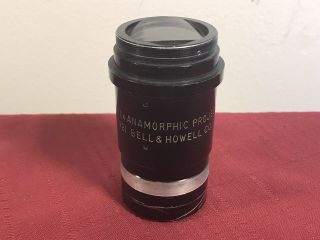 Bell & Howell 16mm 2 Inch F/1.  4 Anamorphic Projection Lens Rare Design 921