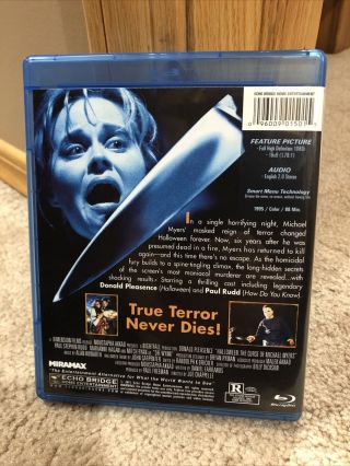 Halloween 6: The Curse of Michael Myers (Blu - ray Disc,  2011) Rare OOP 2