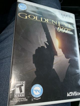 Nintendo Goldeneye 007 Wii Cib Complete Rare