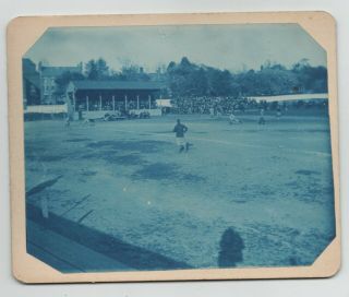 Very Rare Early Baseball Cyanotype Photo Live Game Image 1800 