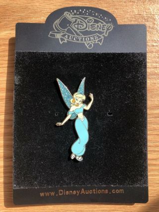 Disney Tinker Bell Dressed As Jasmine Pin Le 100 Aladdin Rare Htf
