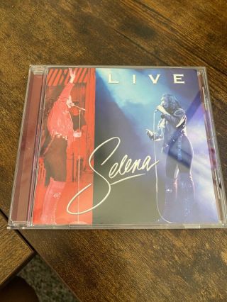 Selena Live Cd 2002 Release Rare Oop