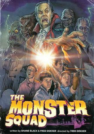 The Monster Squad Dvd 2013 Rare 1987 Fantasy Action Comedy