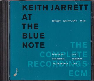 Keith Jarrett At The Blue Note Rare Out Of Print Cd 