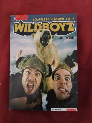 /1830\ Wildboyz - The Complete Seasons 3 And 4 Unrated 3 - Disc Dvd Set Rare & Oop