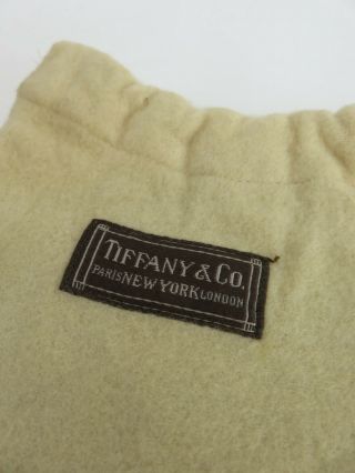 Tiffany & Co Anti Tarnish Cloth Presentation Storage Bag Pouch 6 1/2 X 4 3/4
