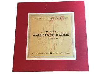 Rare 1952 Anthology Of American Folk Music 6 Cd Smithsonian Folkways Harry Smith