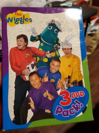 The Wiggles - 3 Pack Dvd Dance 50 Songs Very Rare And Low Prices
