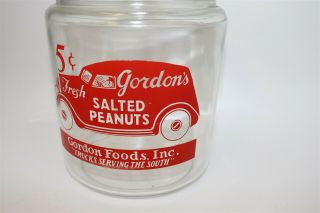 STORE - RARE - GORDON ' S SALTED PEANUTS SHORT DELIVERY TRUCK W/ SERVING THE SOUTH 2