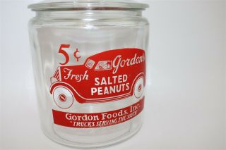 STORE - RARE - GORDON ' S SALTED PEANUTS SHORT DELIVERY TRUCK W/ SERVING THE SOUTH 3