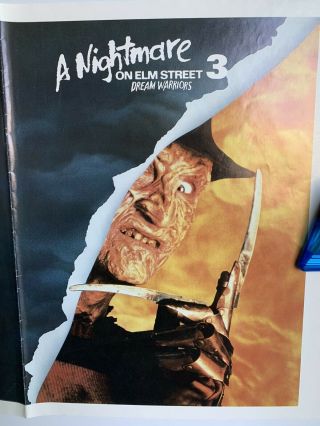 A Nightmare On Elm Street 3 Dream Warriors Mini Movie Poster Rare Robert Englund 2