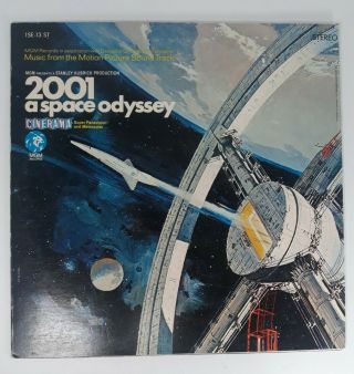 Rare 2001 A Space Odyssey Mgm Soundtrack Record Album Vinyl Lp Stanley Kubrick