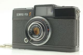 [rare N ] Olympus Pen S Repainted Black Half Frame 35mm From Japan 93
