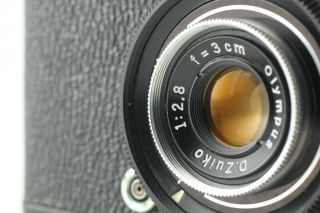 [RARE N ] OLYMPUS PEN S Repainted Black Half Frame 35mm From JAPAN 93 2