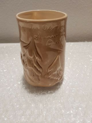 Rare Squaw Valley 1960 Winter Olympics Games Ceramic Cup Pemberton Cali