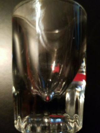 Red Dog Saloon - Juneau Alaska - Souvenir Heavy Shot Glass - Rare? 2