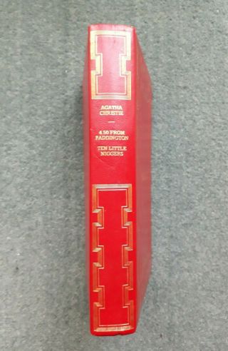 Agatha Christie 4.  50 From Paddington & Ten Little Ni Ers Heron Book 1976 Rare